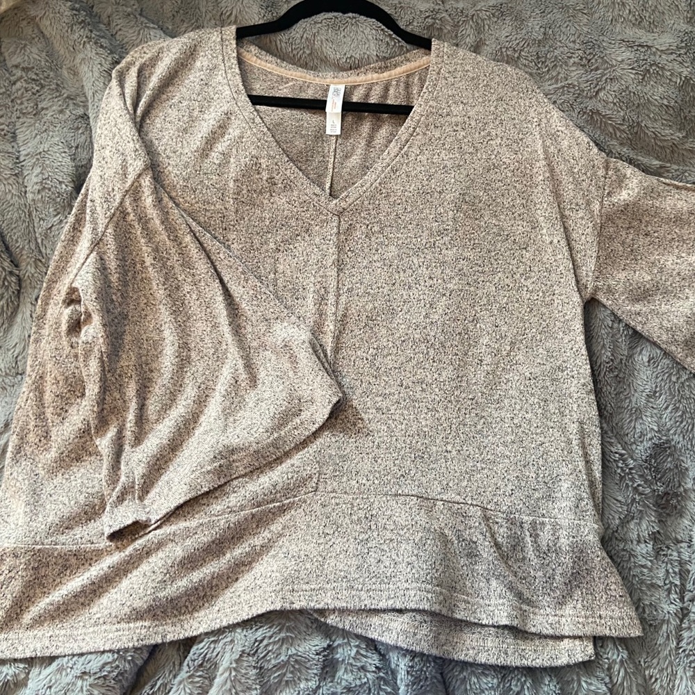 Bell-Sleeve Top